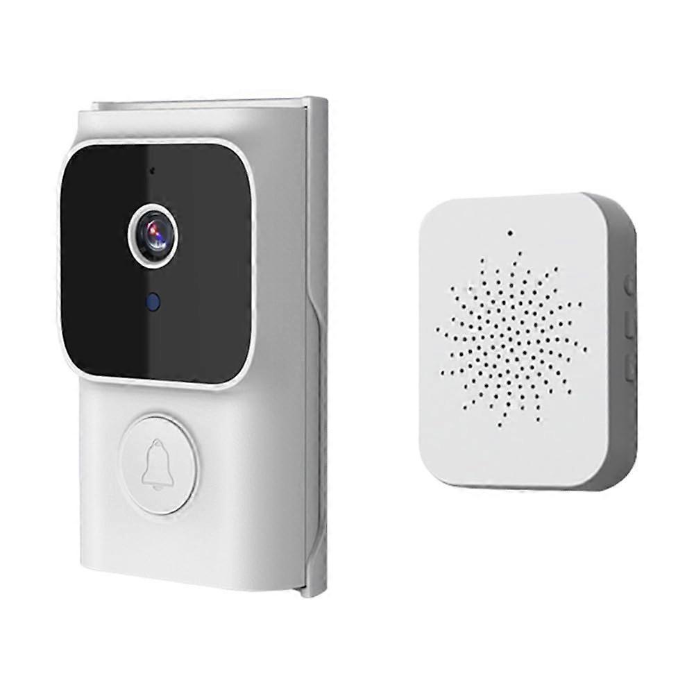 Smart Video Doorbell with App Compatible with Tuya, Wireless Camera, Night Vision, Motion Alerts, TwoWay Audio