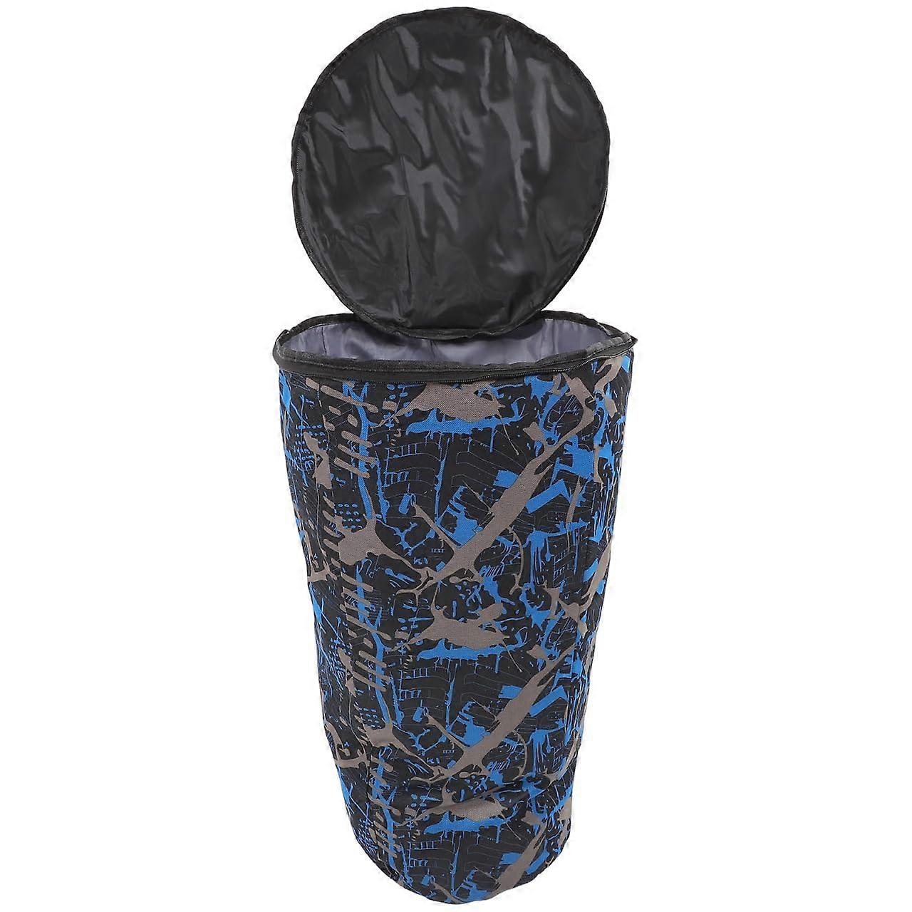 Waterproof Djembe Drum Bag with Thickened Padding, Durable African Drum Gig Backpack Carry Case