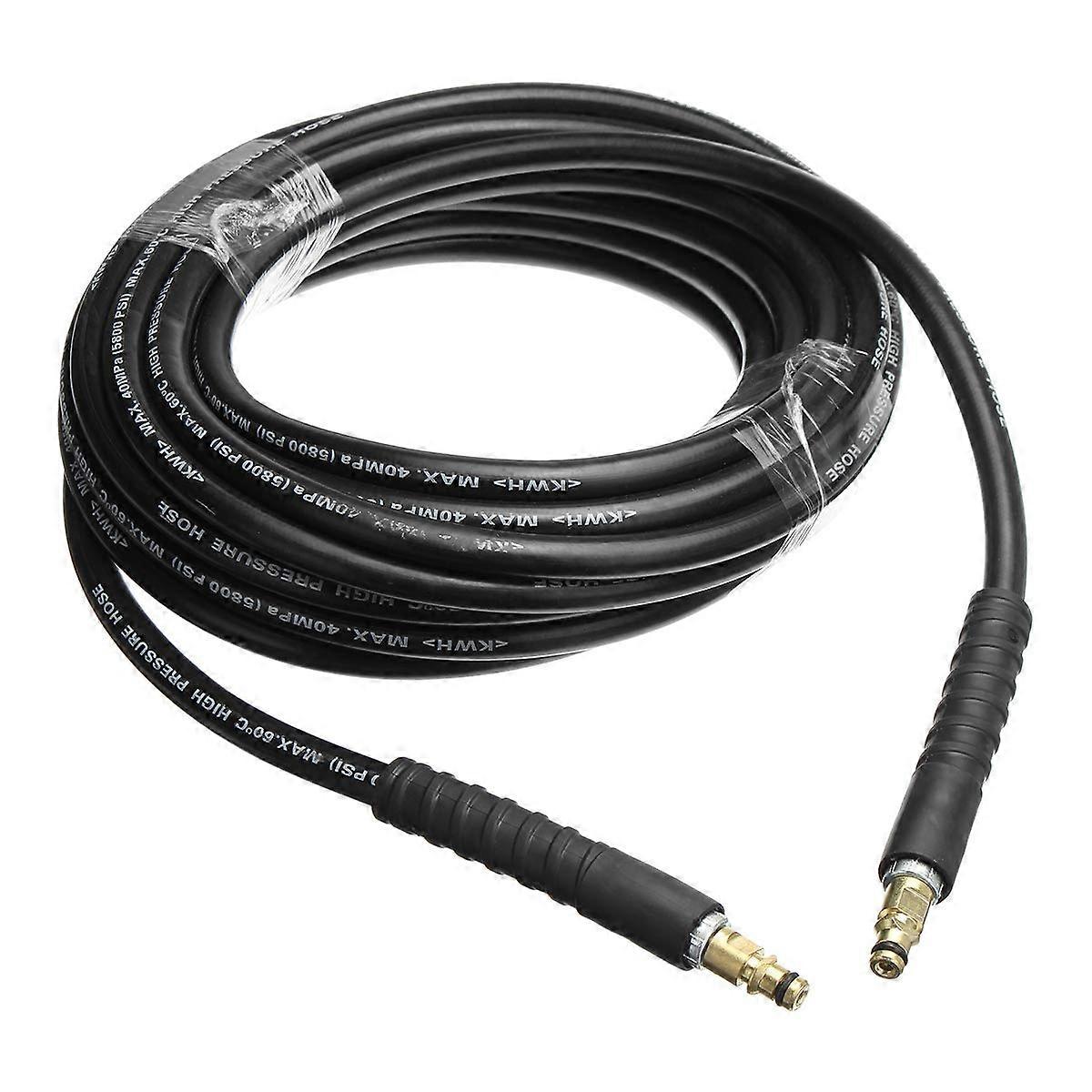 10M  Pressure Washer Hose with Quick Release Coupling for Karcher K2K7 Fast Click Connection