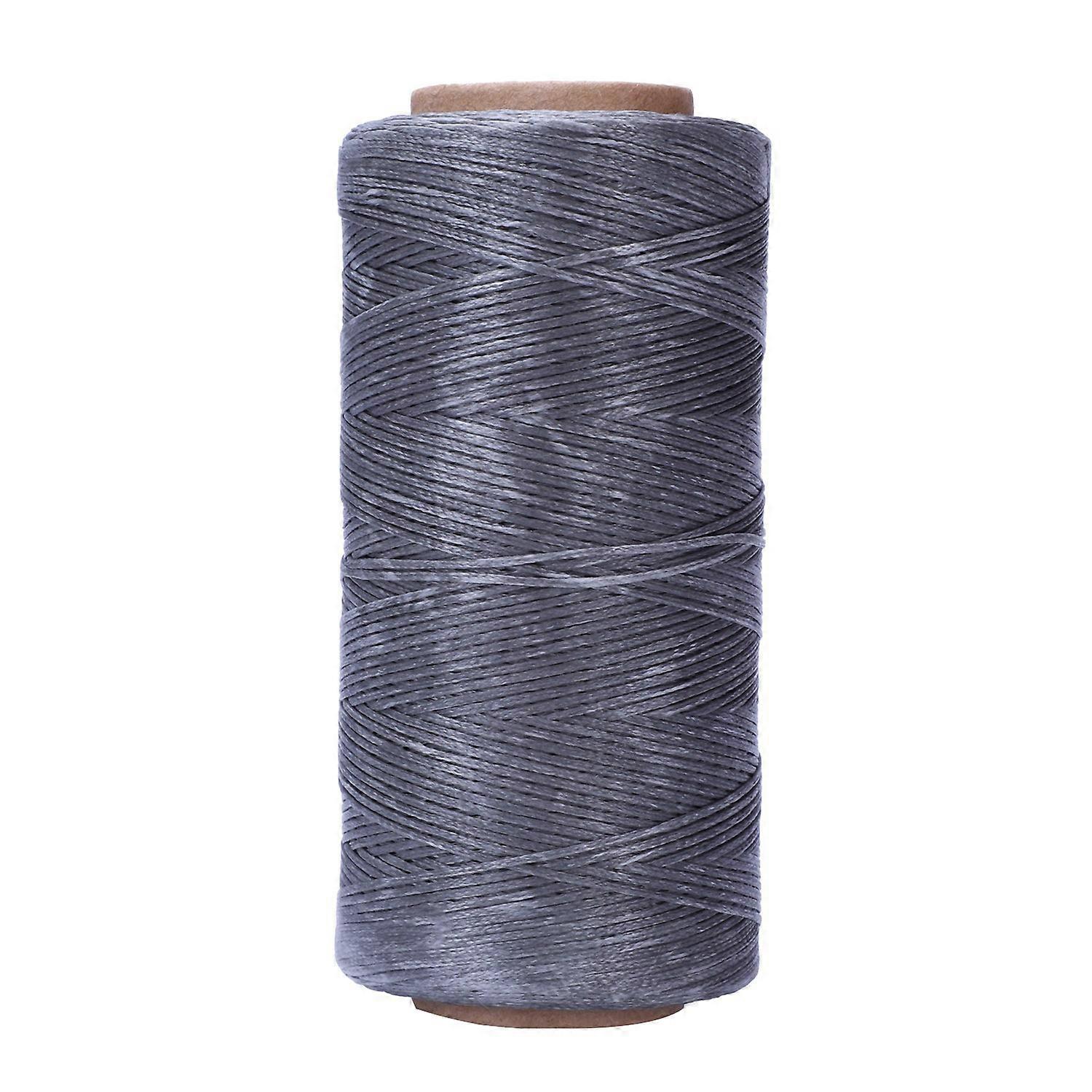 260M 150D 1MM Leather Wax Thread Hand needle Cord Gray