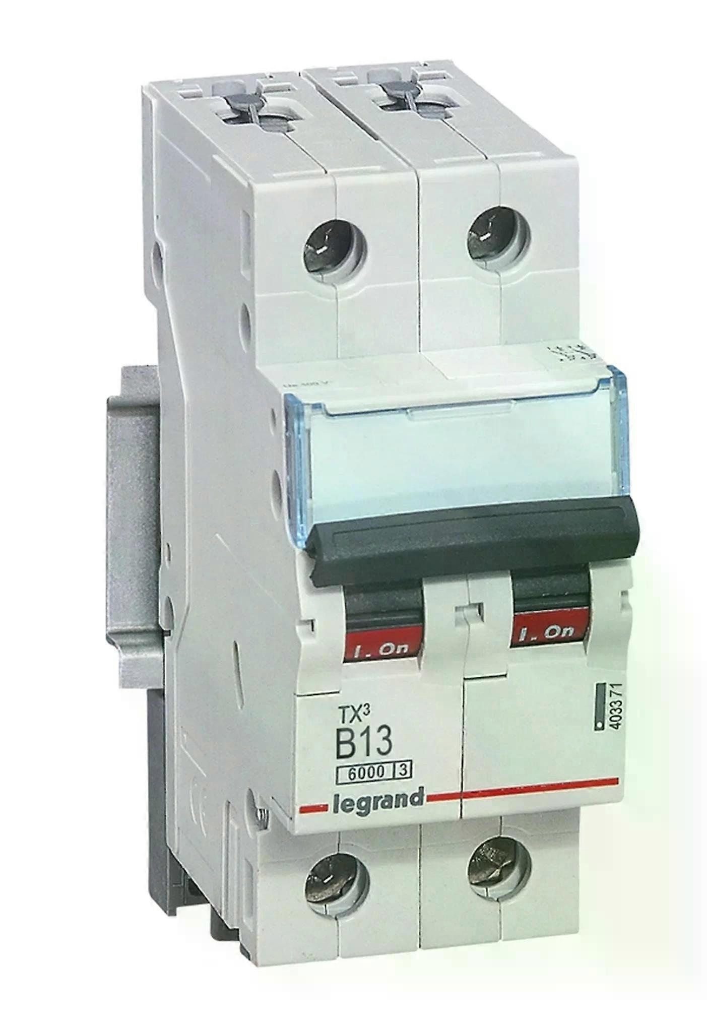 Legrand LS-Schalter, 6kA, B 13A, 1pol+N, 2TE