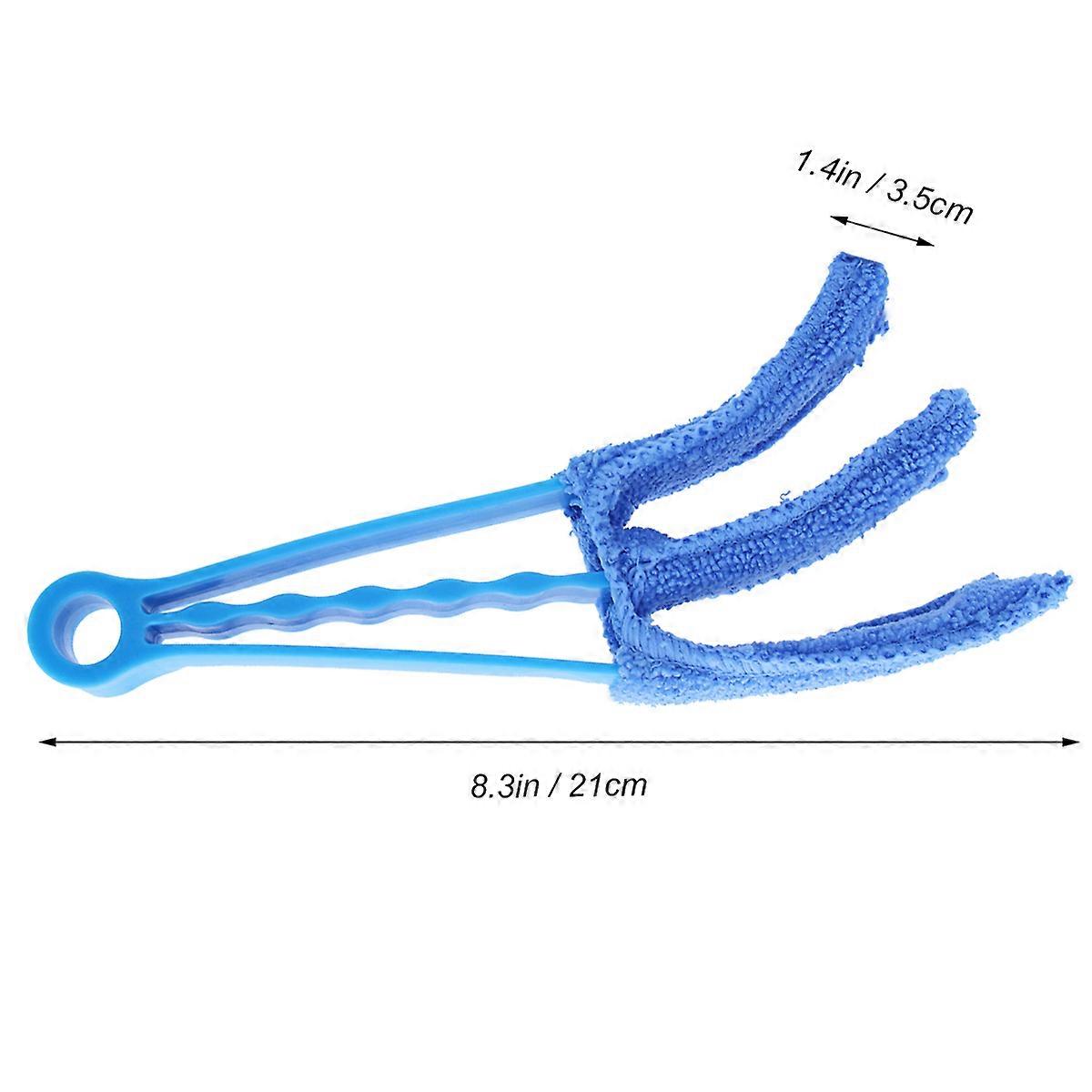 Dusting Tool for Blinds Window Blind Cleaner Family Use Blue 5Pcs