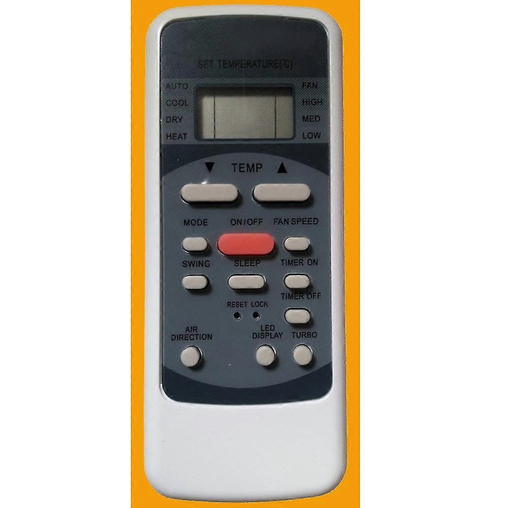 Air Conditioner Remote Control Replacement for Midea RG51F/E RG51F1/E RG51F3/E No Programming Needed