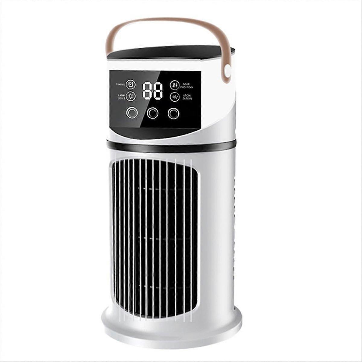 Water Cooling Fan Air Conditioner Adjustable Speeds Timer Fan