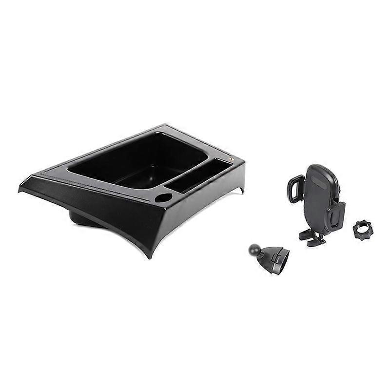 Phone Mount for JK 2012-2017, Dash Tray Storage Box Kit