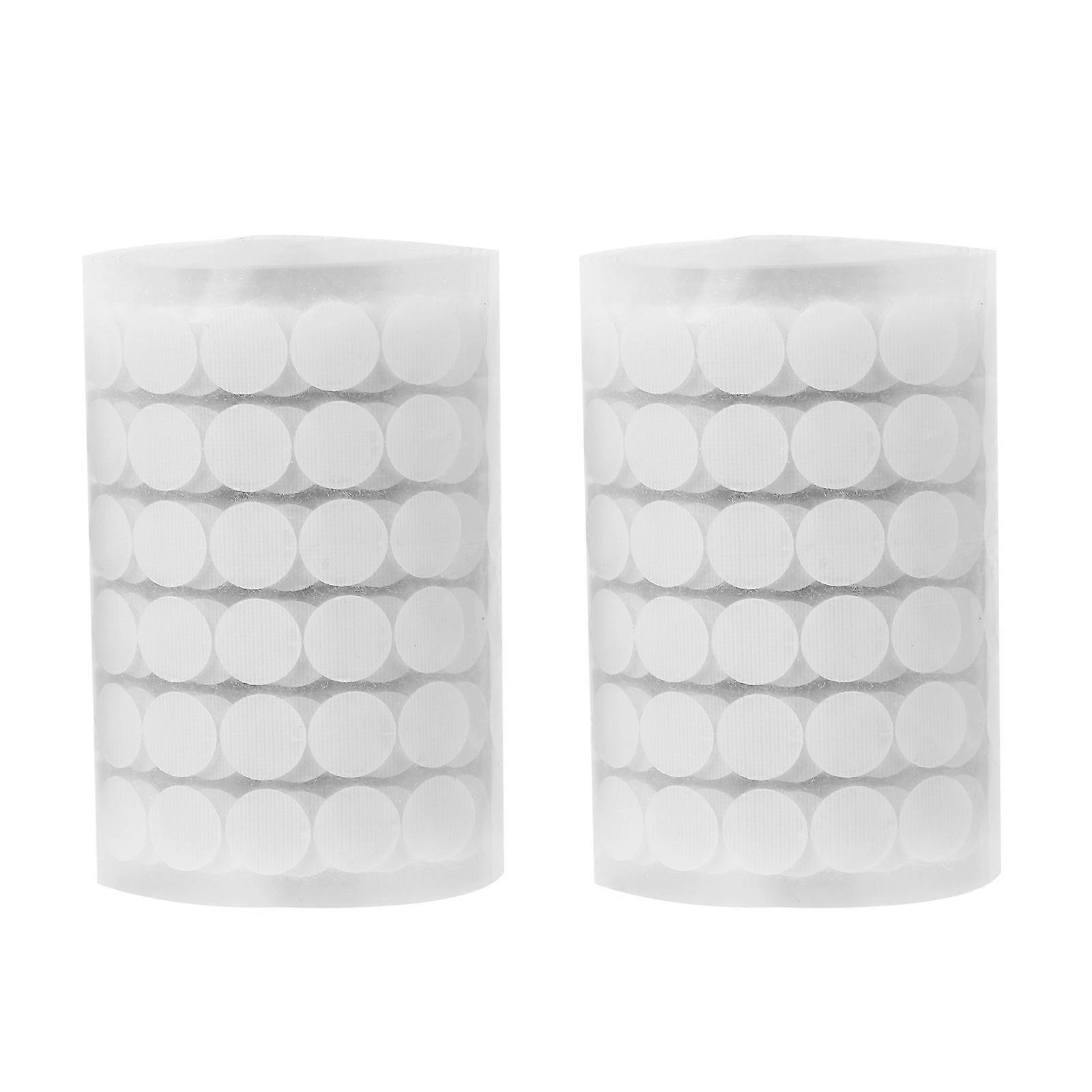 Nylon Hook and Loop Dots with Back Adhesive for DIY 1000Pairs