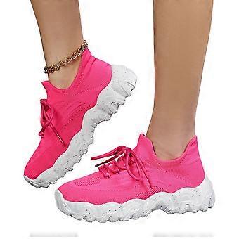 Damen-Sneaker zum Hineinschlüpfen, Socken-Sneaker, Damen-Arbeitsschuhe mit Luftpolsterung, atmungsaktives Mesh-Gewebe, Laufschuhe