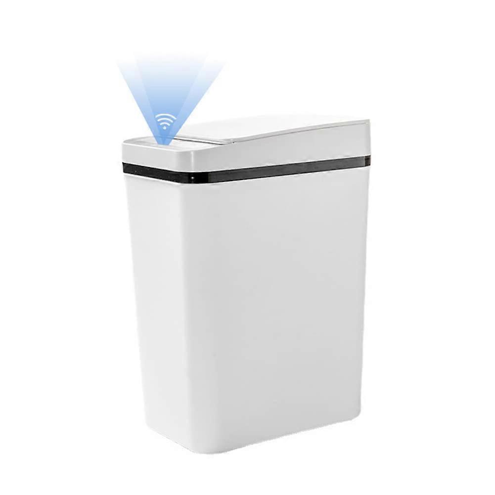 10L Automatic Sensor Trash Can with Smart Motion Sensor for Bathroom, Kitchen, Office, Bedroom