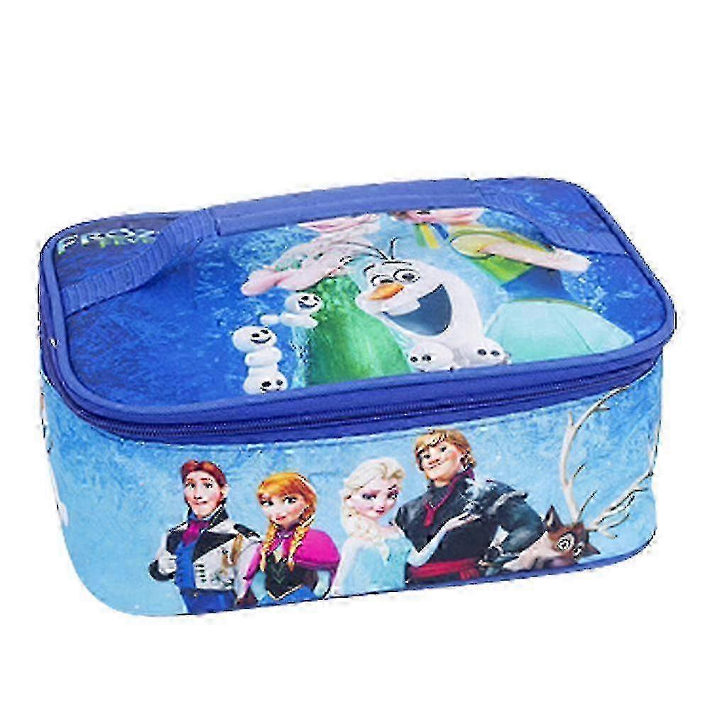 Spiderman/frozen/cars Cartoon Lunch Bag For Kids, Cute Insulated Lunch Box Container Reusable Cooler Lunch Bag For Girls And Boys, School Picnic