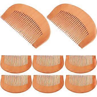 Small Wooden Comb Pocket Comb for Hair Detangling 16Pcs