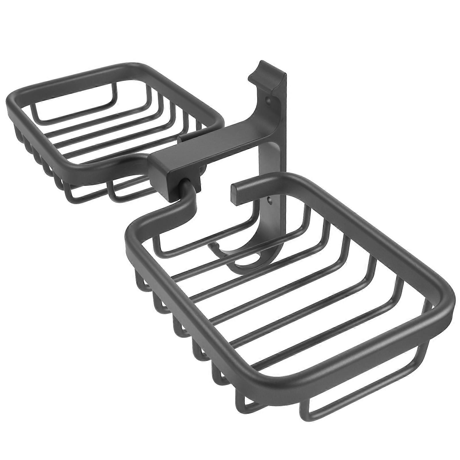 Removable Soap Storage Rack Drain Bracket for Storage 3Pcs -Mount