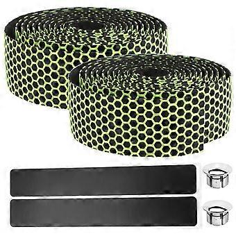 Cinturón para manillar de bicicleta, 3 juegos, absorción de impactos, funda para puños de bicicleta de carretera para mayor comodidad, uso en exteriores, resistencia al desgaste