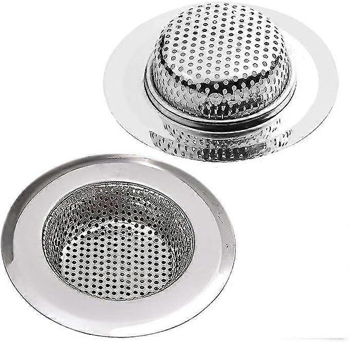 2-pack Drain Strainers, Small/7cm Stainless Steel
