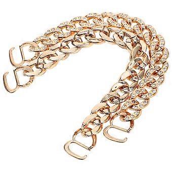 2pcs Shoe Charms Chain Shoe Decoration Chain DIY Sandals Shoe Chains Metal Shoe Chain