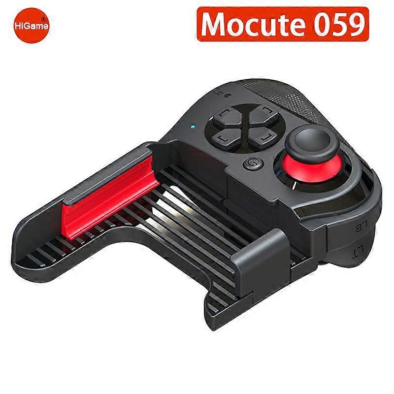 059 Gamepad Wireless Bluetooth One Handed Game Controller compatible withAndroid iOS Joystick