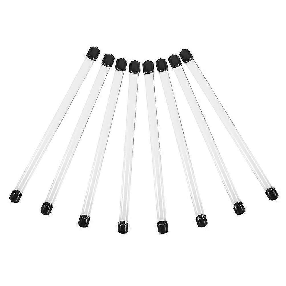 Empty Storage Tubes for Storage 24Pcs Clear Acrylic Plastic Sample Containers