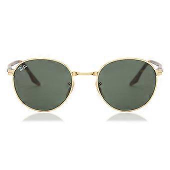 Ray-Ban RB3691 001/31 Full Rim Gold Unisex Oval Sunglasses UV3 Original
