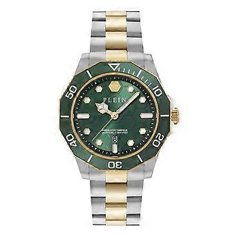 Philipp Plein Men's Analog Quartz Watch AQUASTORM PW2GA0526 Stainless Steel