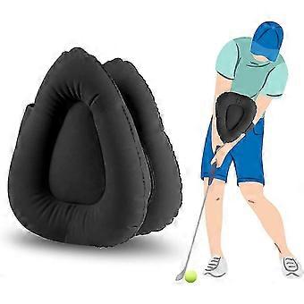 XYCY-Golf-Hilfsmittel, Übungskissen, Sport-Knieschoner, Balance-Pad, Stützkissen, dreieckiges Übungskissen, aufblasbares Kissen zur Korrektur der Golfhaltung