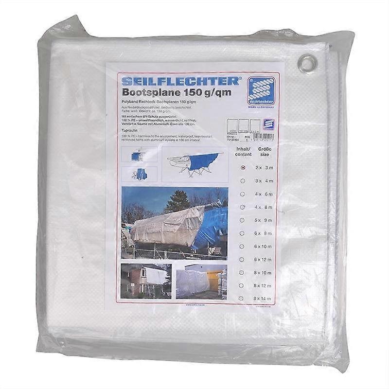 Protection cover 2x3m. white