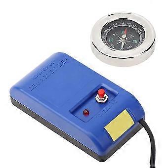 Outils de démagnétisation électrique, démagnétiseur de montre professionnel portable 110V 220V avec boussole, pour tournevis de réparation de montre (US)