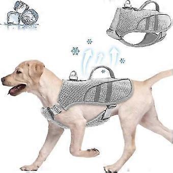 Dog Cooling Vest,lightweight Breathable Reflective Pet Jacket Instant Cooling Vest Harness For Large Medium Small Dogs