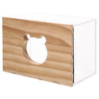 Kleine Hamsterbadewanne, kompatibel mit Sandbad, 2er-Pack