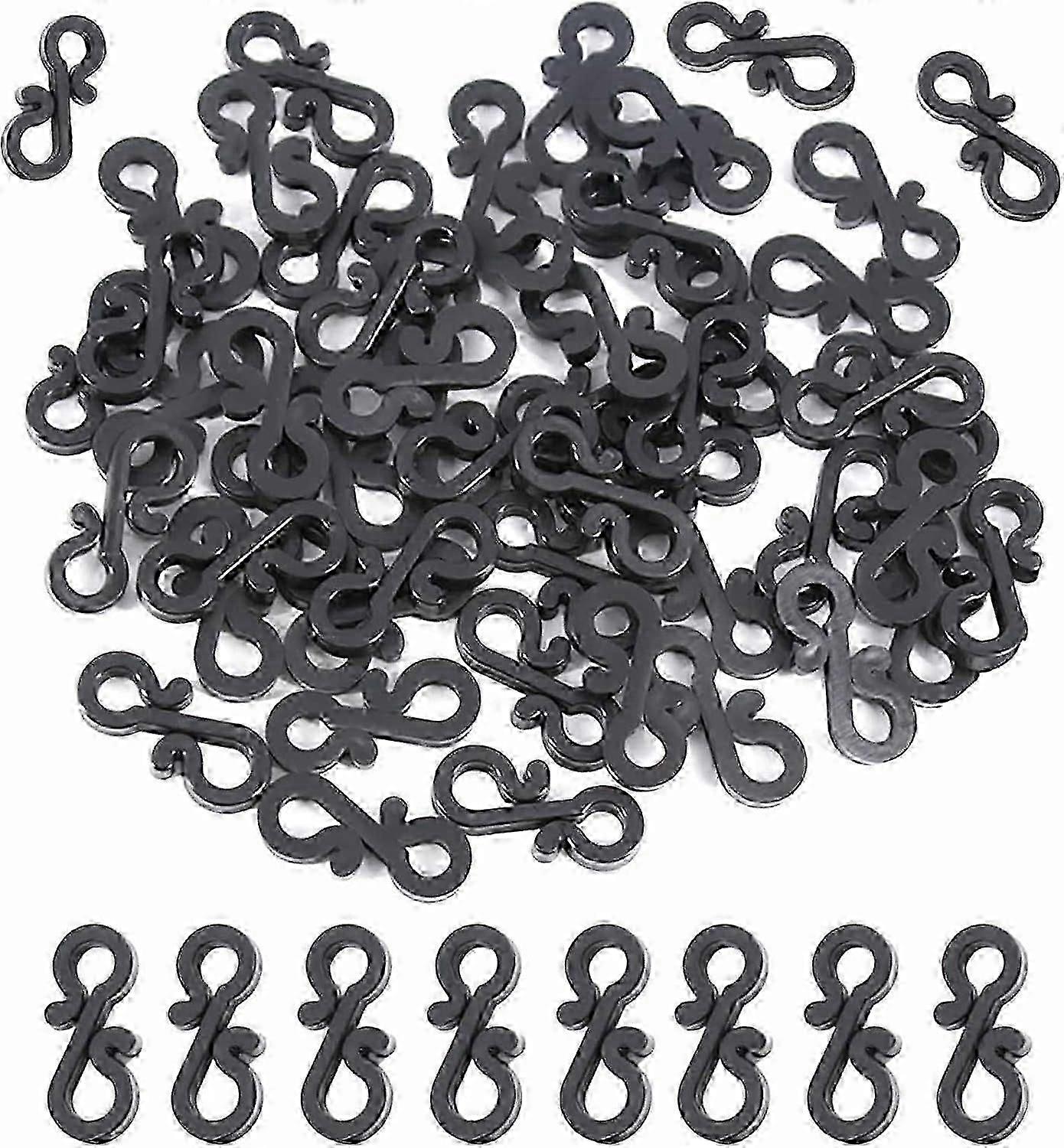 120 Pcs Gutter Hooks - Mini S Clips for Hanging Outdoor String Lights,