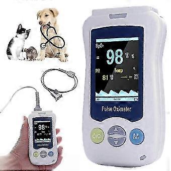 Veterinary Pulse Oximeter For Dogs Cats With Ear Tongue Sensor 2.4 LCD Display Pet Oxygen Monitor For Pet Health_ynal2
