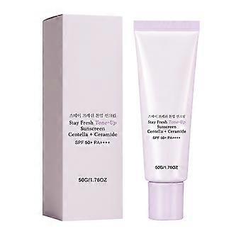 2pcs Refreshing and Brightening Protective Cream, Suitable for daily summer outdoor use, with moisturized and delicate texture