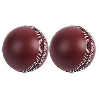 2Pcs Silent PU Foam Board Cricket Balls for Quiet Indoor Use