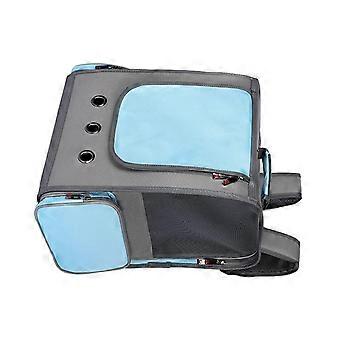 Stylish Lightweight Sky Blue Oxford Cloth Cat Backpack Carrier