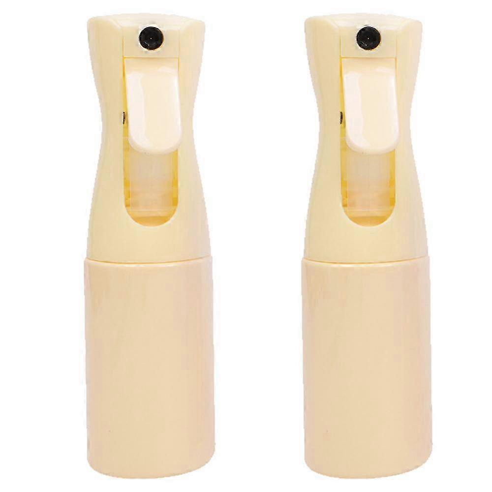 2 spray bottles-200ml-Light yellow