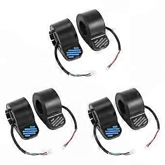 3X Foldable Handlebar Brake Finger Throttle Replacement Brake Set Compatible with Ninebot ES1/ES2/ES3/ES4