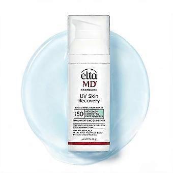 UV Skin Recovery SPF50 Face Sunscreen, ColorCorrecting Mineral Sun Lotion for Sensitive Skin, 48g