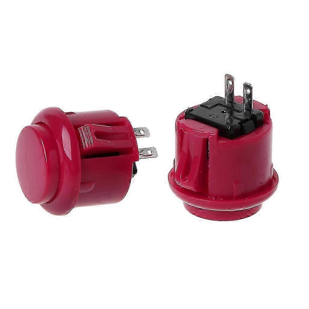 5pcs 24mm Arcade Game Round Button DIY Arcade Controller for Jamma Mame