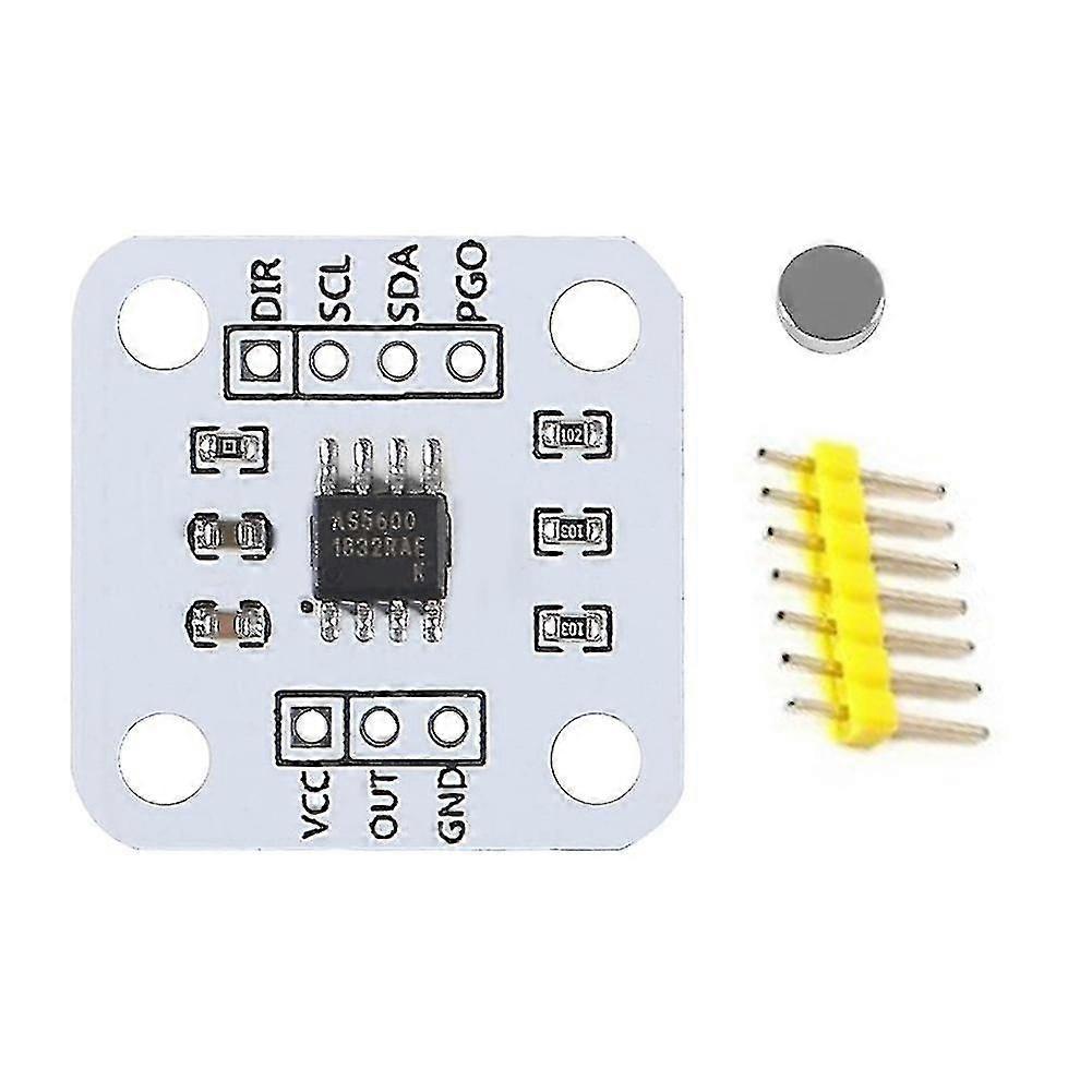 4pcs As5600 Magnetic Encoder Magnetic Induction Angle Measurement Sensor Module 12bit High