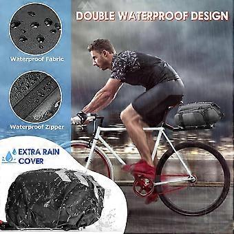 Waterproof 15L Bike Pannier with Rain Cover
