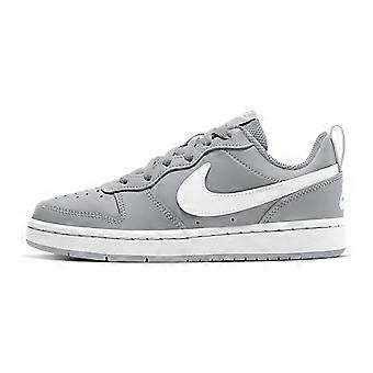 Nike Court Borough Low 2 'Gray White' GS BQ5448-008