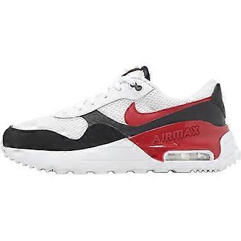Nike Air Max SYSTM Lave Casual Sko Hvid Rød Unisex DQ0284-117