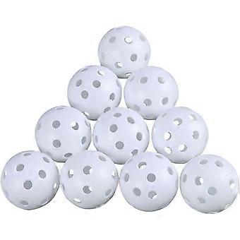 Golf Balls Plastic Hollow Golf Training Ball for Golf Practice (25pcs, random color)