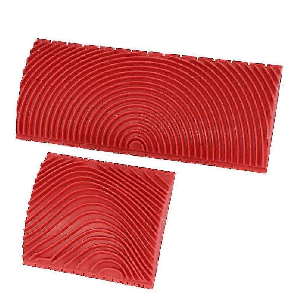 Silicone Wood Grain Roller Brush