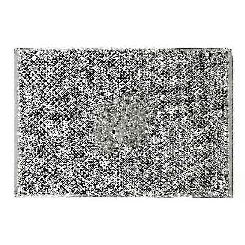 Absorbent Cotton Bath Mat Non-slip