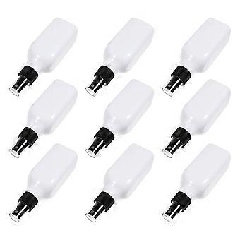 Flacons vaporisateurs de voyage, flacons de lotion en plastique pour la maison, lot de 20, noir, en matière PET