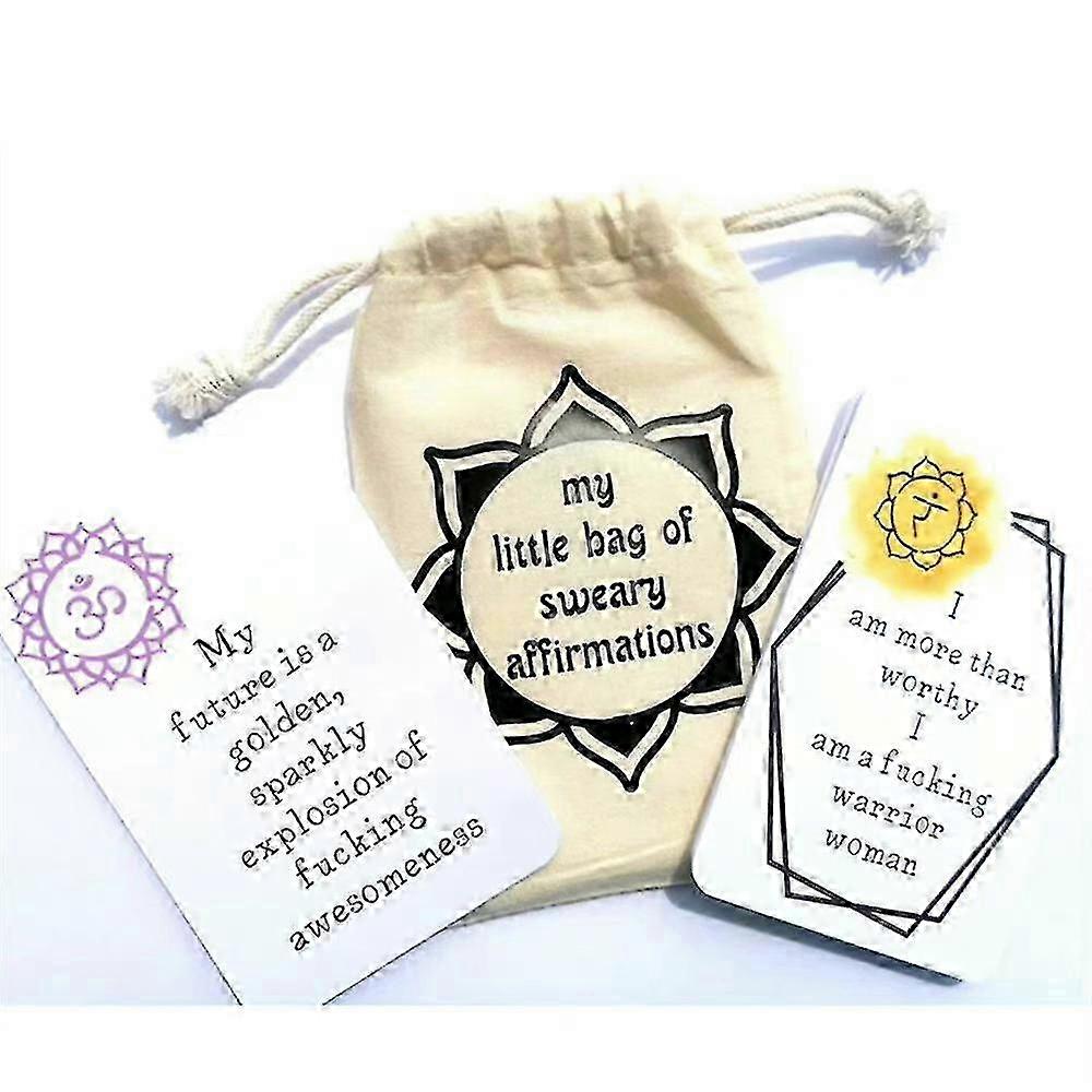16pc Bold Self-Affirmation Cards