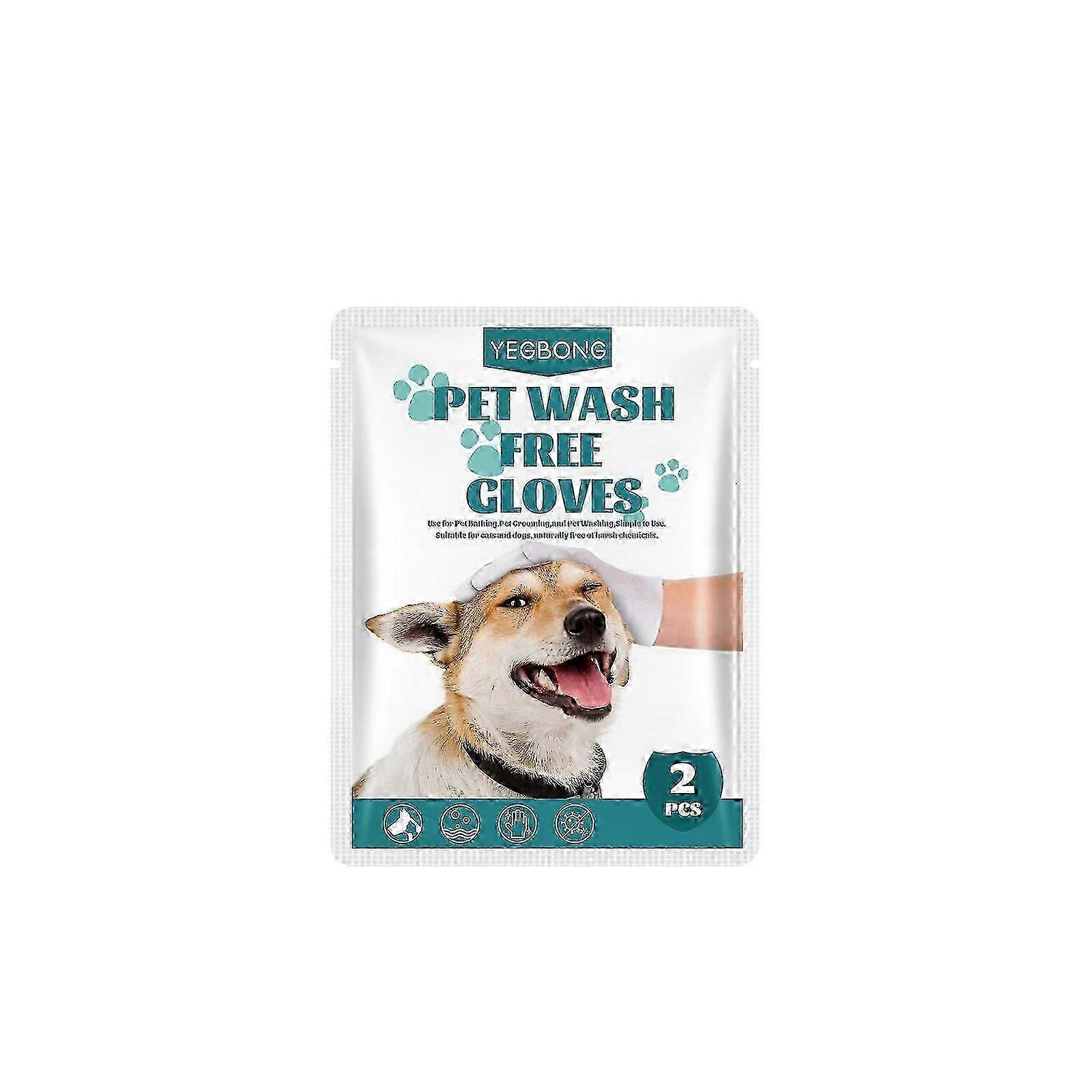 Pet Spa Dry Cleaning Gloves Set