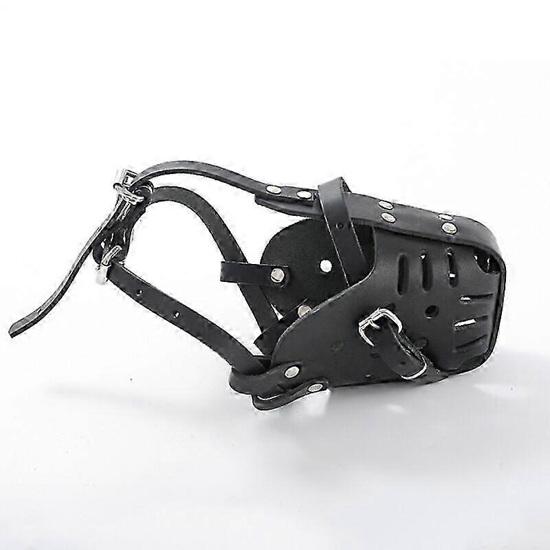 Breathable Leather Dog Muzzle