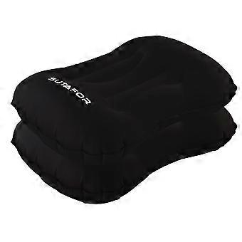 Inflatable camping pillow with an ergonomic design, comfortable and ultra-light, weighing only 73 grams.