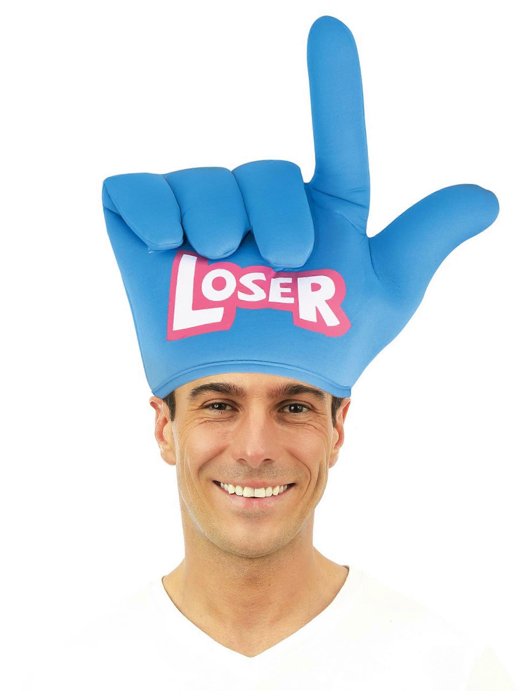 Adult loser hand hat