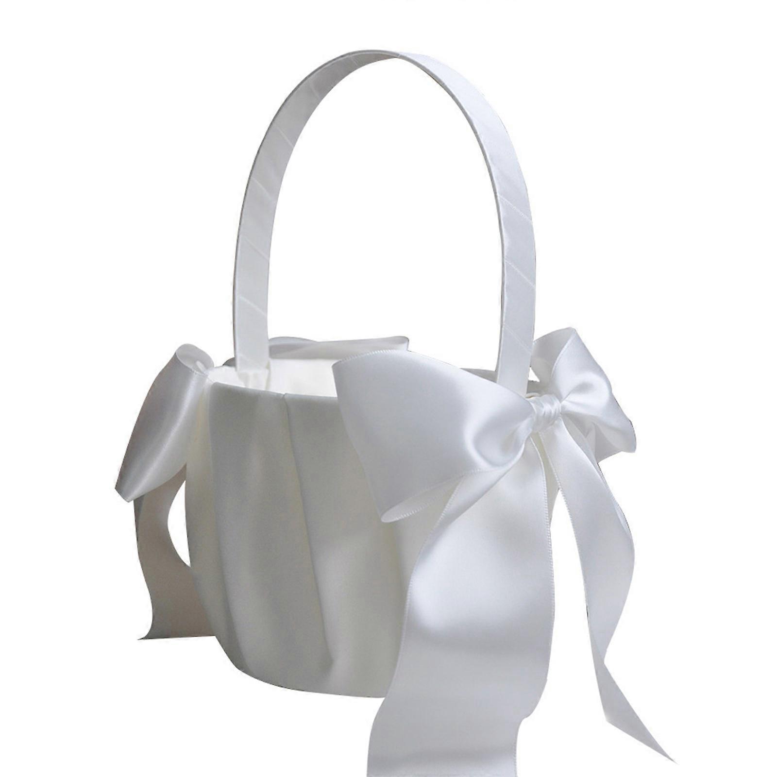 Sturdy Polyester Flower Girl Basket